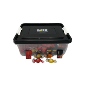 Opbergbox Koffietijd Chocolade 300 st