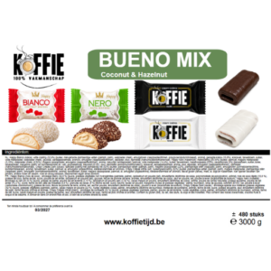 Bueno Mix Coconut & Hazelnut 480 stuks