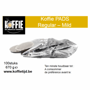 Koffietijd Koffiepads Regular 100 st