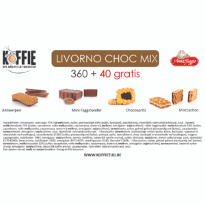 Livorno Choc Mix 360st. + 40st. Gratis