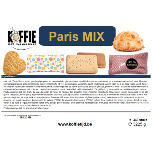 Paris mix etiket